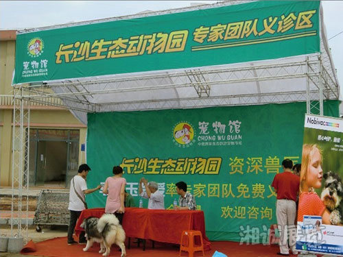 长沙生态动物园“宠物狂欢节”全场布置