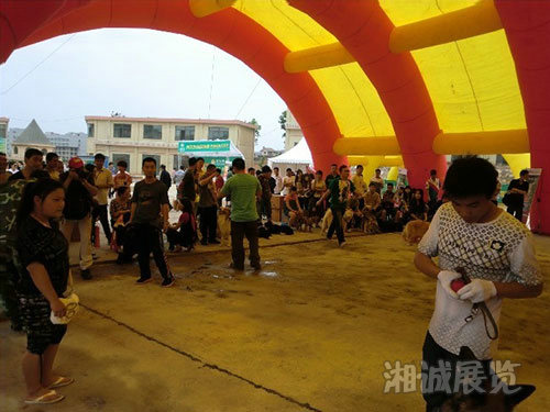 长沙生态动物园“宠物狂欢节”全场布置